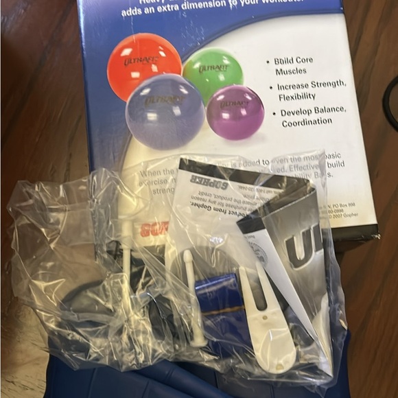 Stability Ball Set - Blue - Picture 4 of 4